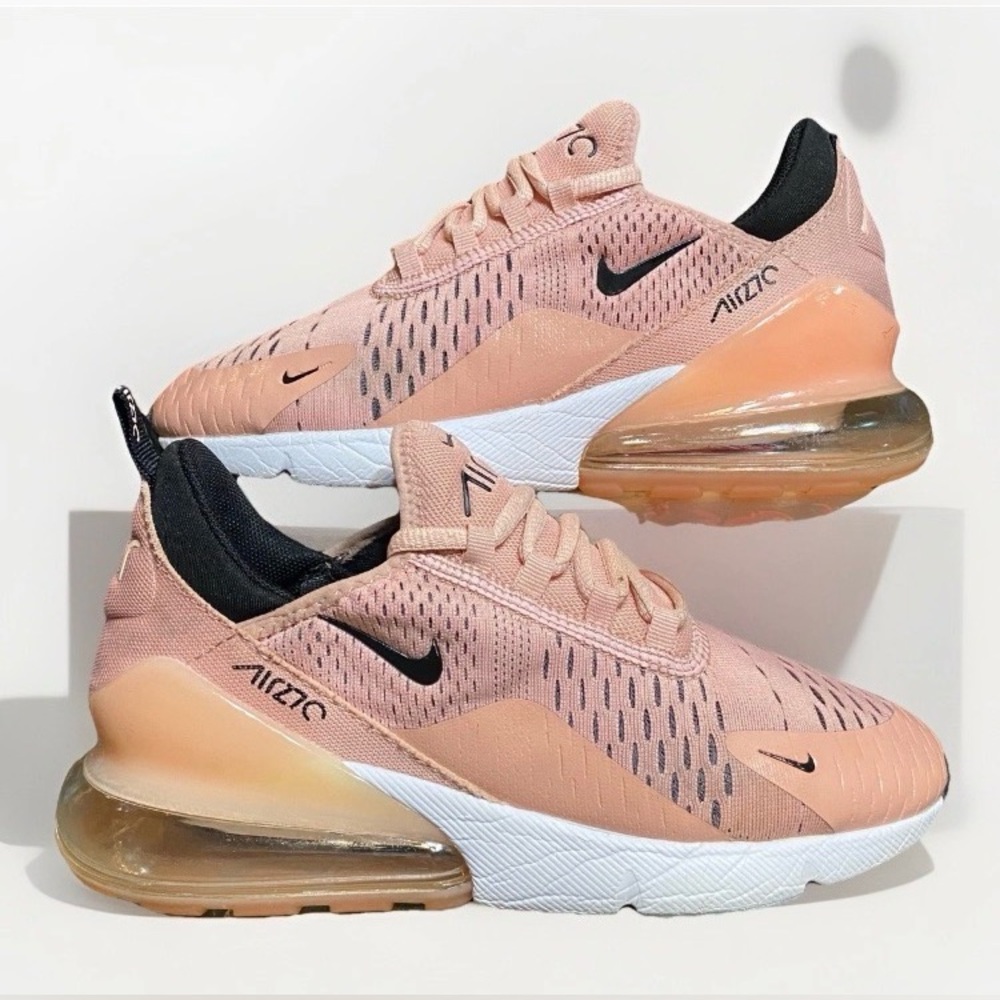🪸US 6.5- Nike Air Max 270 “Coral Stardust" Women's Mesh Sneakers AH6789-600 - Picture 3 of 16